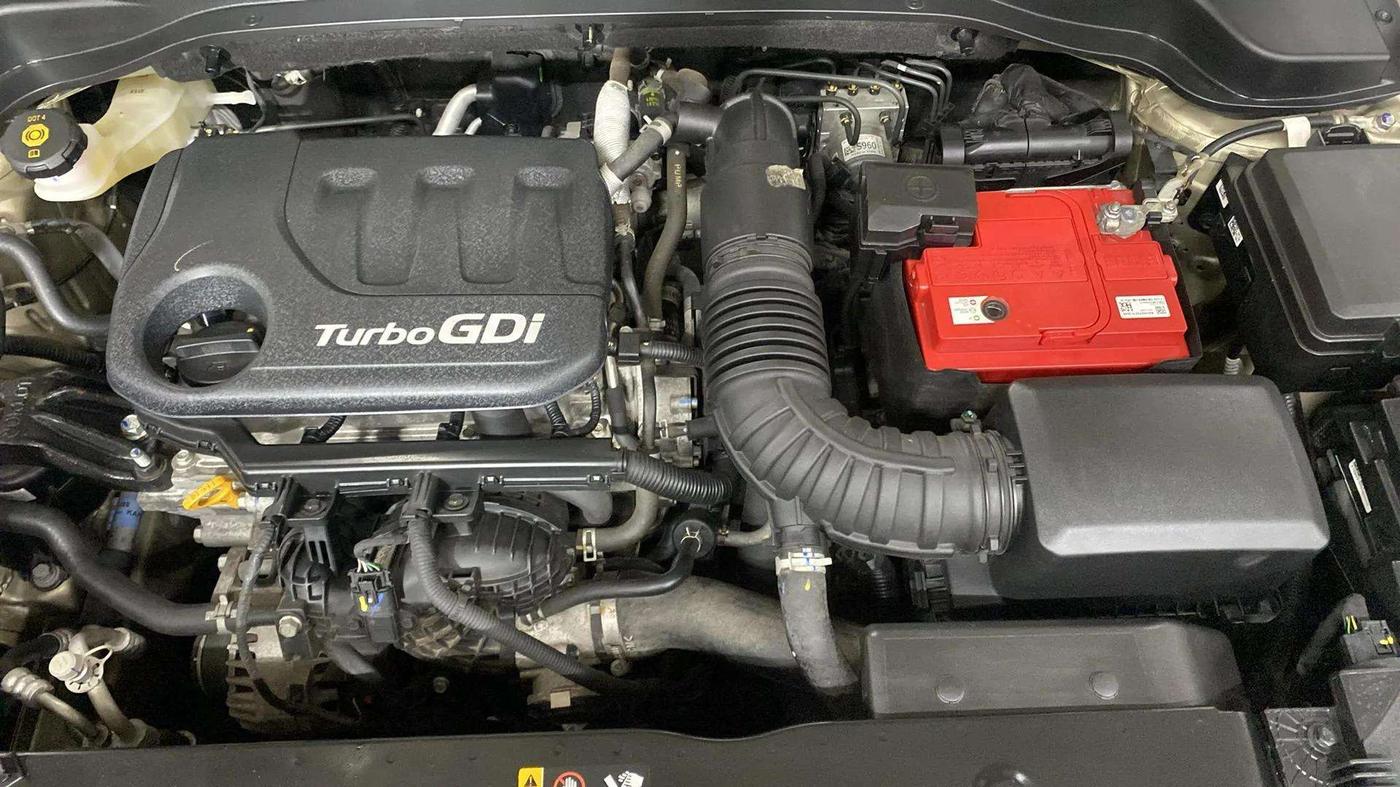 2021 KIA SONET HTX 1.0 IMT, Petrol, Manual, 9,575 km, Engine View - Left
