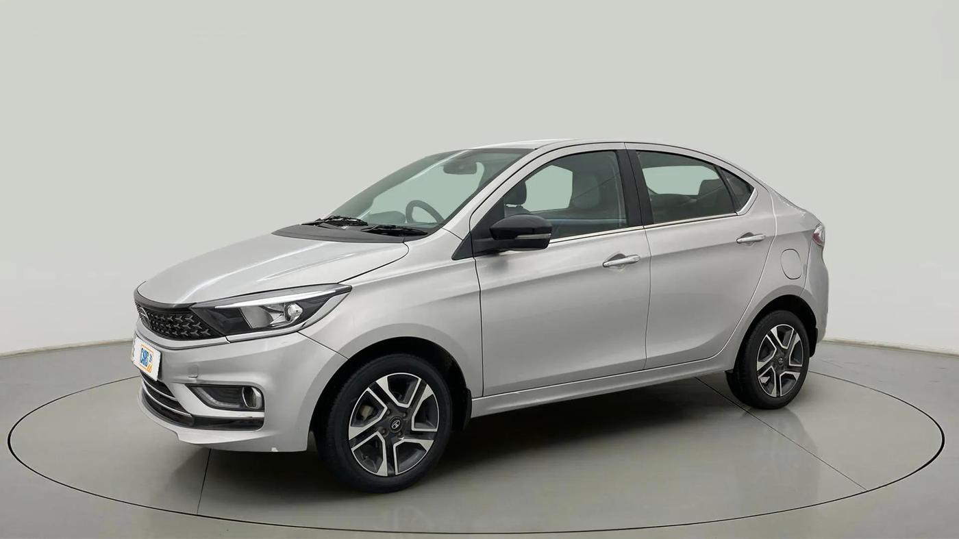 2021 Tata TIGOR XZ PLUS PETROL, Petrol, Manual, 34,928 km, Left Front Diagonal