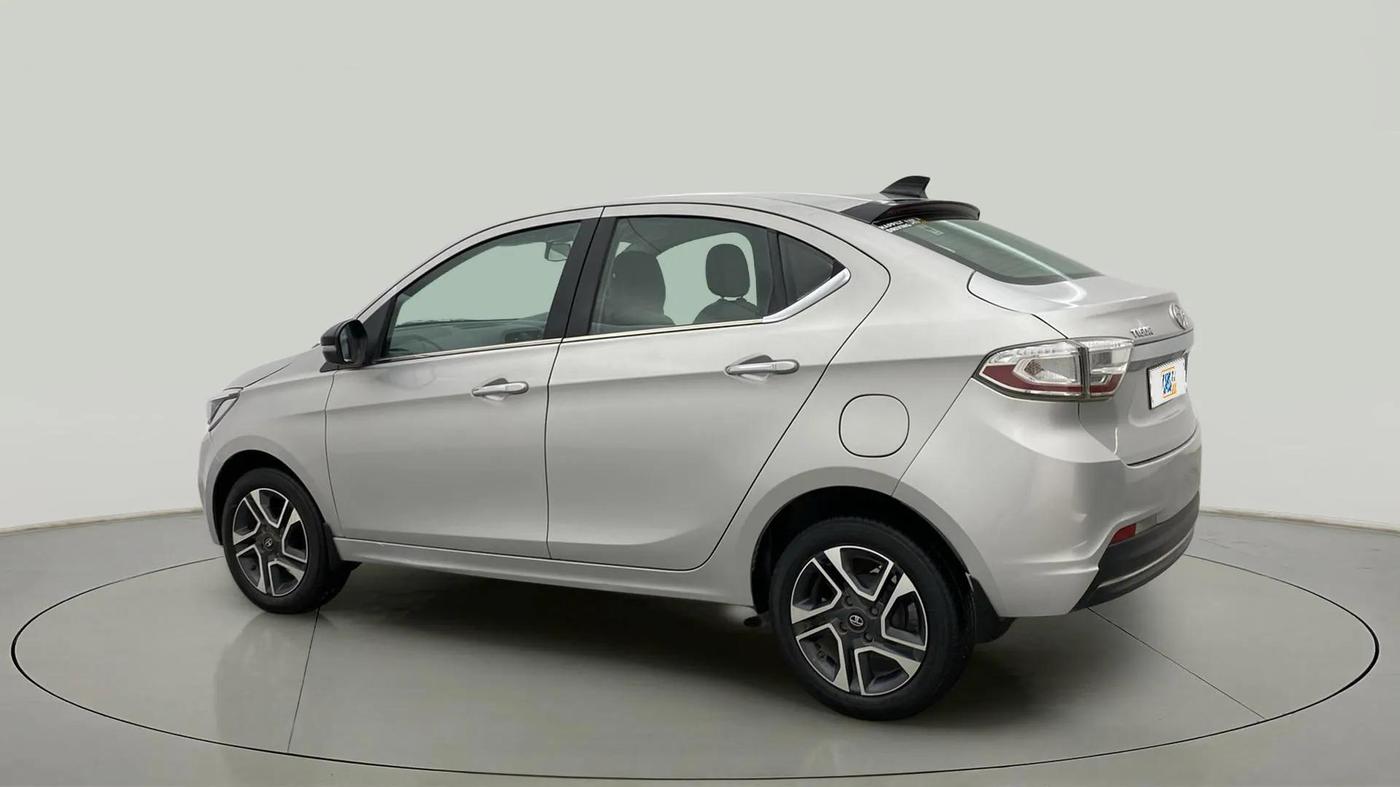 2021 Tata TIGOR XZ PLUS PETROL, Petrol, Manual, 34,928 km, Left Back Diagonal