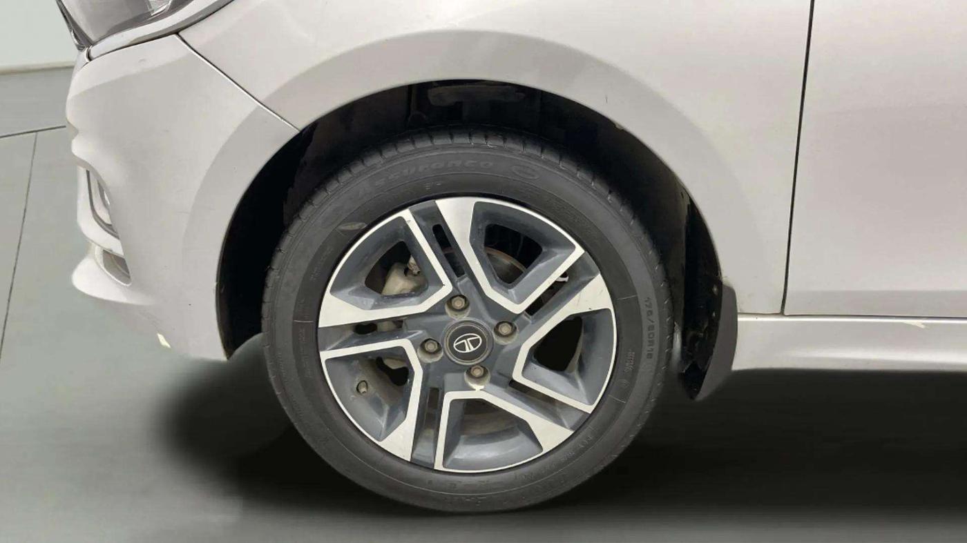 2021 Tata TIGOR XZ PLUS PETROL, Petrol, Manual, 34,928 km, Left Front Wheel