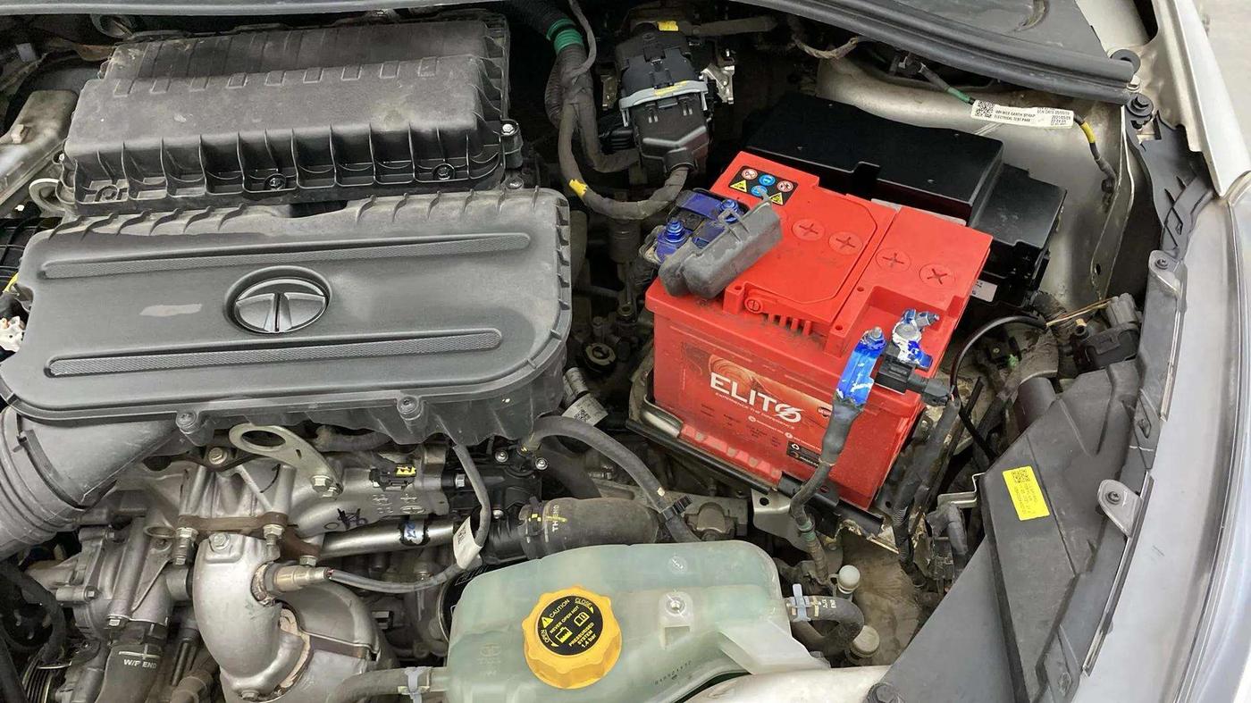 2021 Tata TIGOR XZ PLUS PETROL, Petrol, Manual, 34,928 km, Engine View - Left