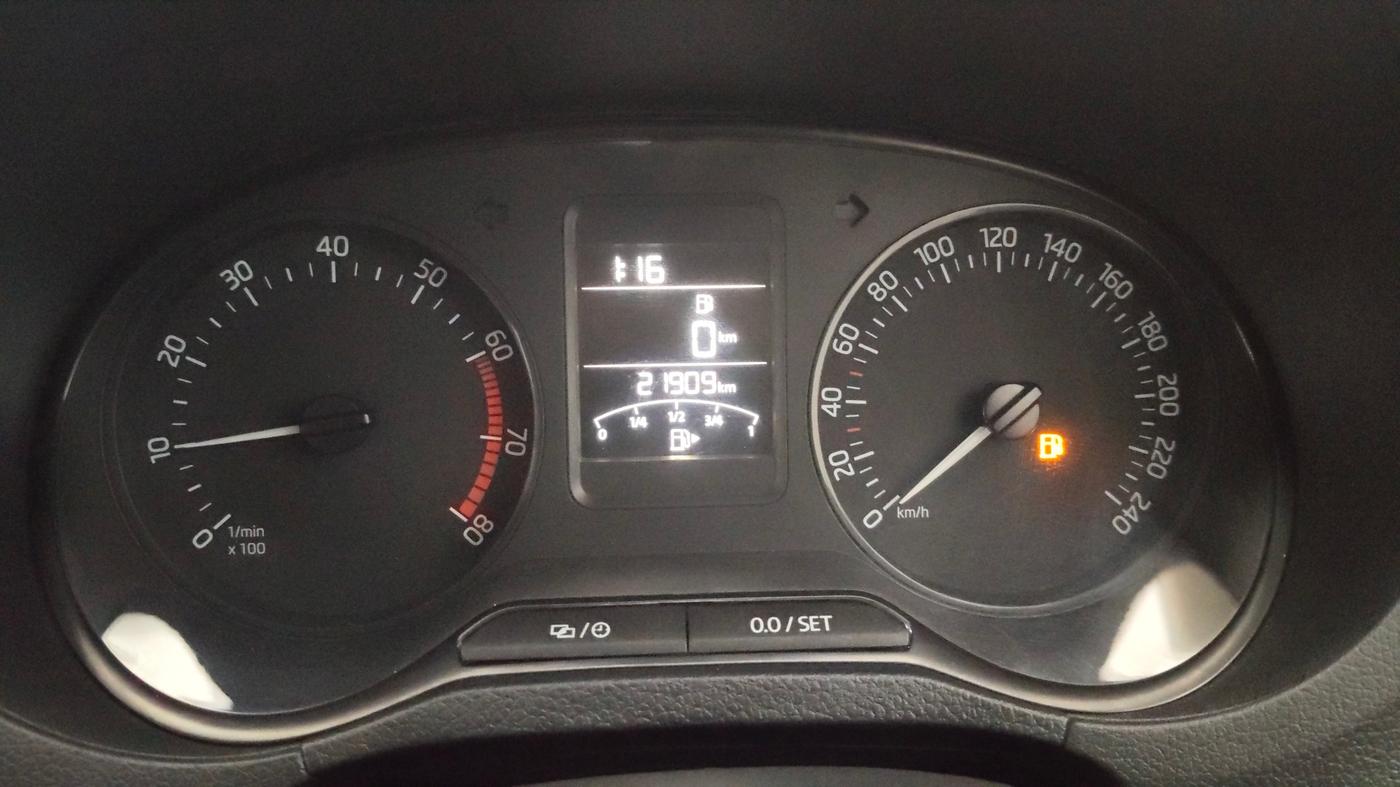 2021 Skoda Rapid 1.0 AMBITION TSI MT, Petrol, Manual, 21,907 km, Odometer Image