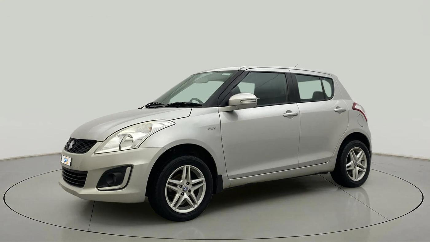 2015 Maruti Swift VXI, Petrol, Manual, 84,909 km, Left Front Diagonal