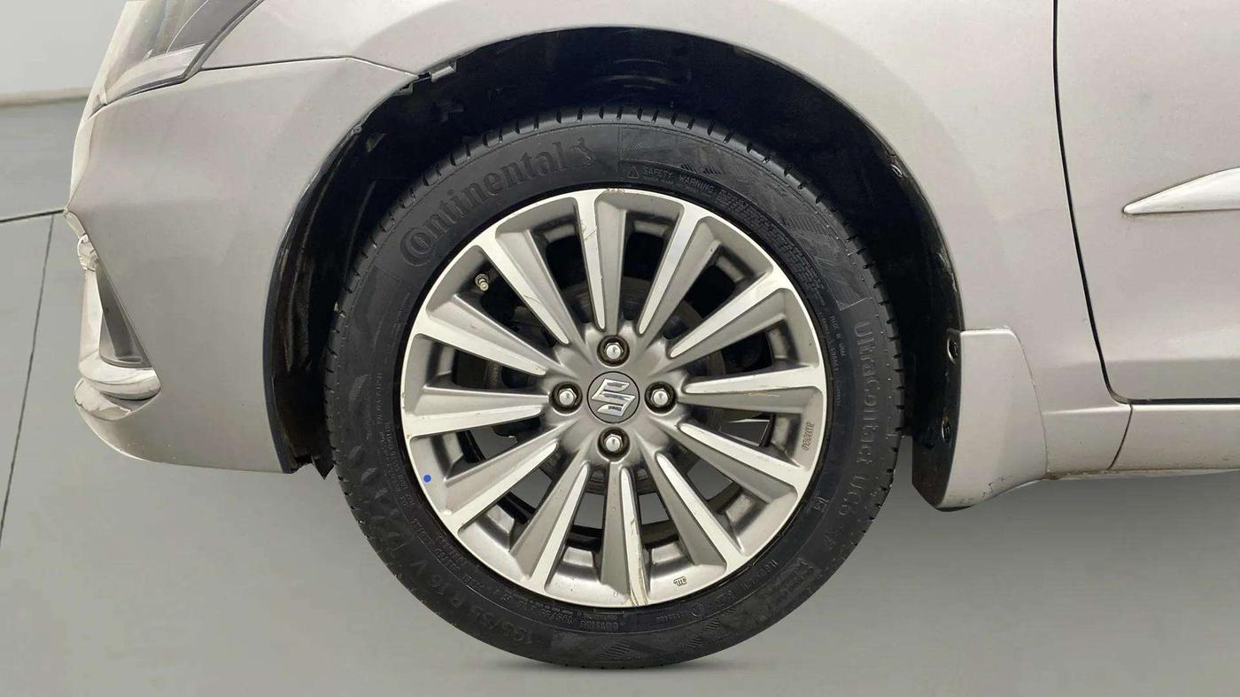 2020 Maruti Ciaz ALPHA  AT 1.5 SHVS PETROL, Petrol, Automatic, 63,580 km, Left Front Wheel