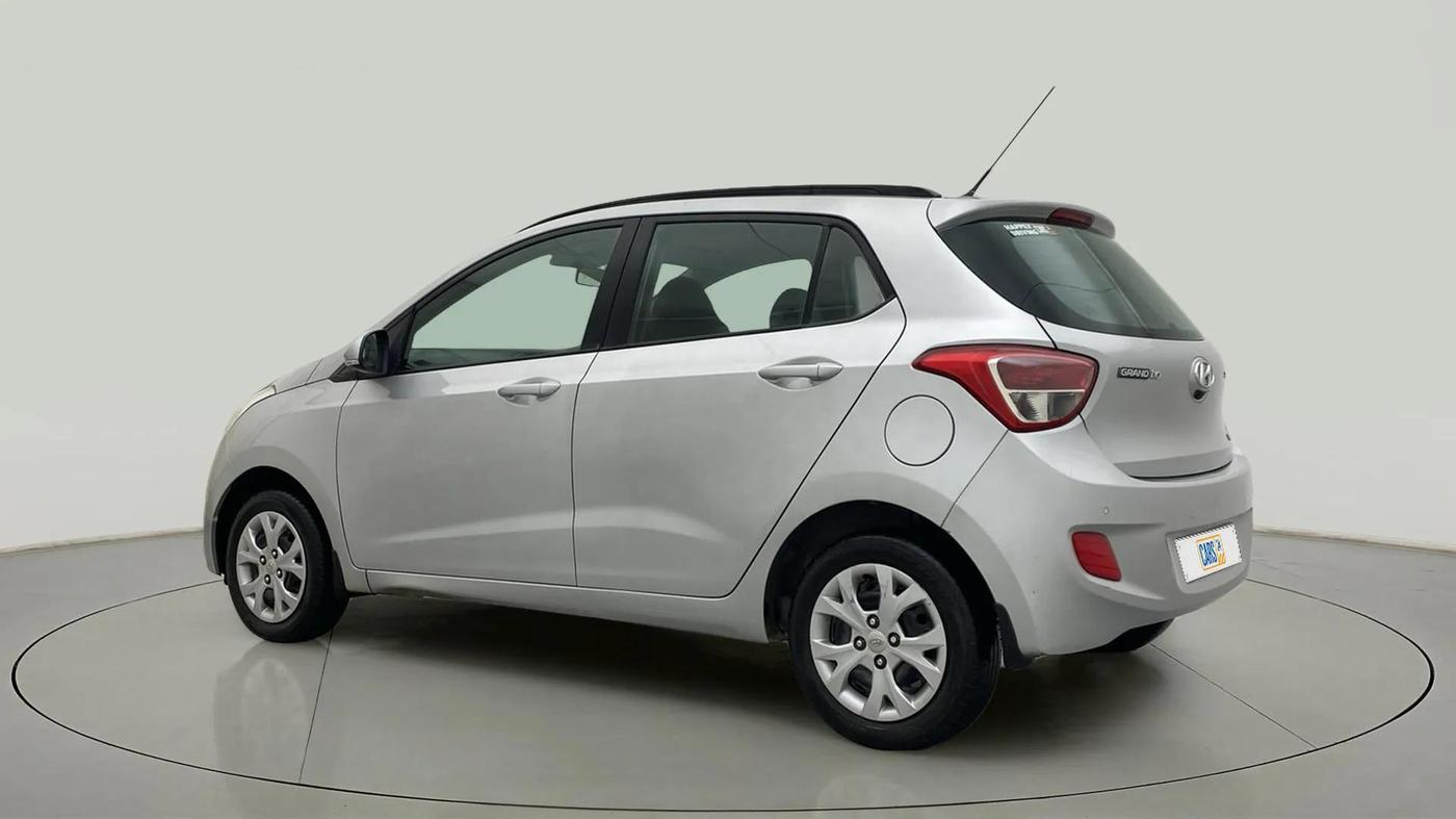 2016 Hyundai Grand i10 SPORTZ 1.2 KAPPA VTVT, Petrol, Manual, 28,672 km, Left Back Diagonal