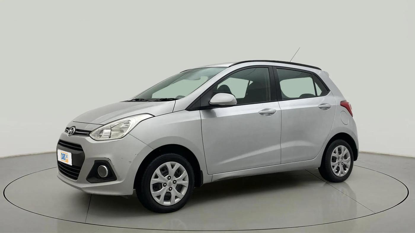 2016 Hyundai Grand i10 SPORTZ 1.2 KAPPA VTVT, Petrol, Manual, 28,672 km, Left Front Diagonal