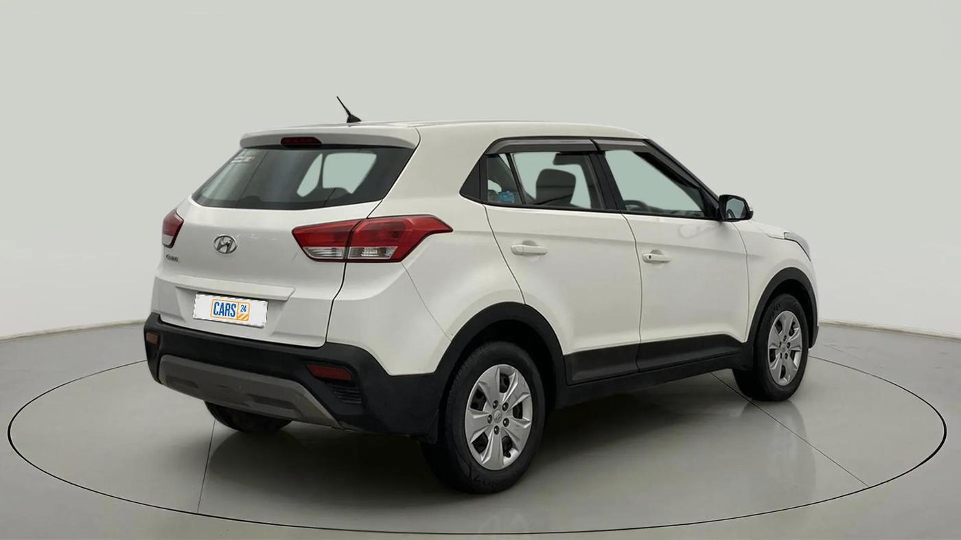 2018 Hyundai Creta E PLUS 1.6 PETROL, Petrol, Manual, 58,808 km, Right Back Diagonal