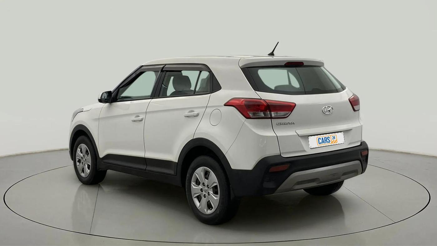 2018 Hyundai Creta E PLUS 1.6 PETROL, Petrol, Manual, 58,808 km, Left Back Diagonal