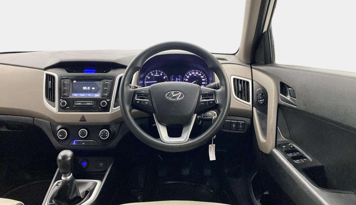 2018 Hyundai Creta E PLUS 1.6 PETROL, Petrol, Manual, 58,808 km, Steering Wheel Close Up