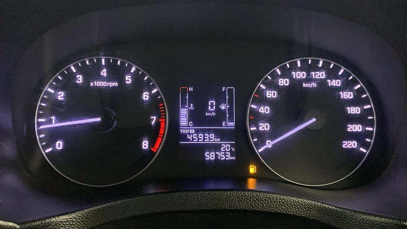 2018 Hyundai Creta E PLUS 1.6 PETROL, Petrol, Manual, 58,808 km, Odometer Image
