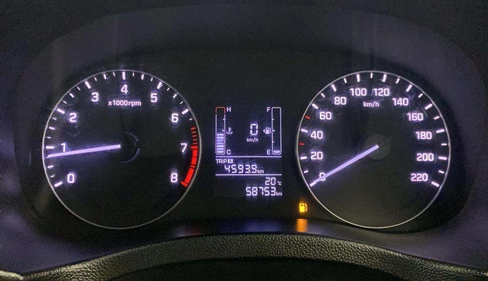 2018 Hyundai Creta E PLUS 1.6 PETROL, Petrol, Manual, 58,808 km, Odometer Image