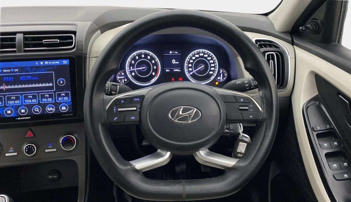 2023 Hyundai Creta E 1.5 PETROL, Petrol, Manual, 19,495 km, Steering Wheel Close Up