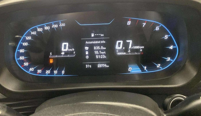 2021 Hyundai NEW I20 ASTA 1.2 MT, Petrol, Manual, 23,817 km, Odometer Image