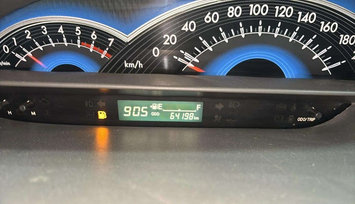 2015 Toyota Etios VX-D, Diesel, Manual, 57,975 km, Odometer Image