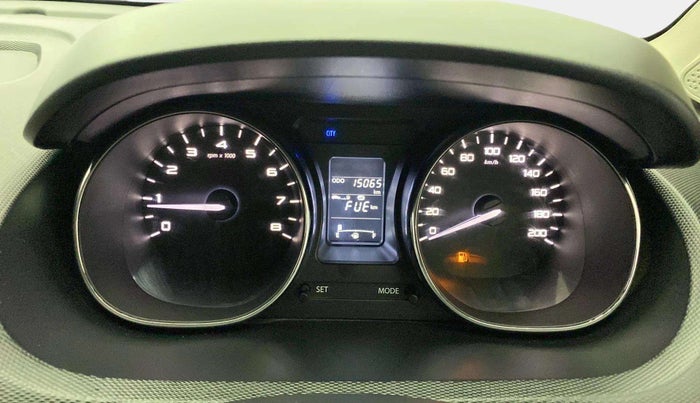 2019 Tata TIGOR XZ PETROL, Petrol, Manual, 15,044 km, Odometer Image