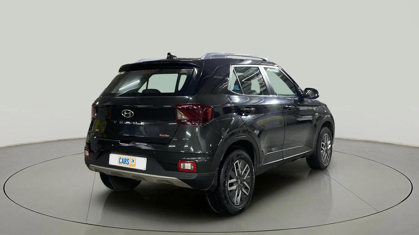 2021 Hyundai VENUE SX 1.0 TURBO IMT, Petrol, Manual, 17,887 km, Right Back Diagonal