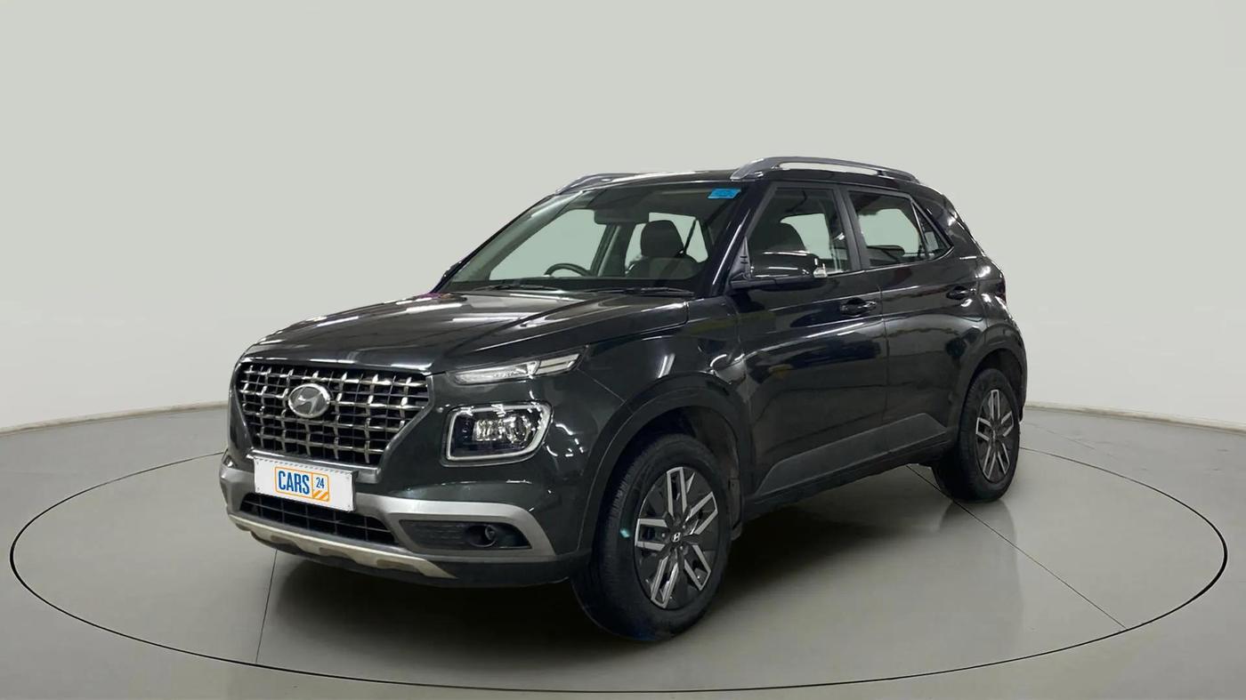 2021 Hyundai VENUE SX 1.0 TURBO IMT, Petrol, Manual, 17,887 km, Left Front Diagonal