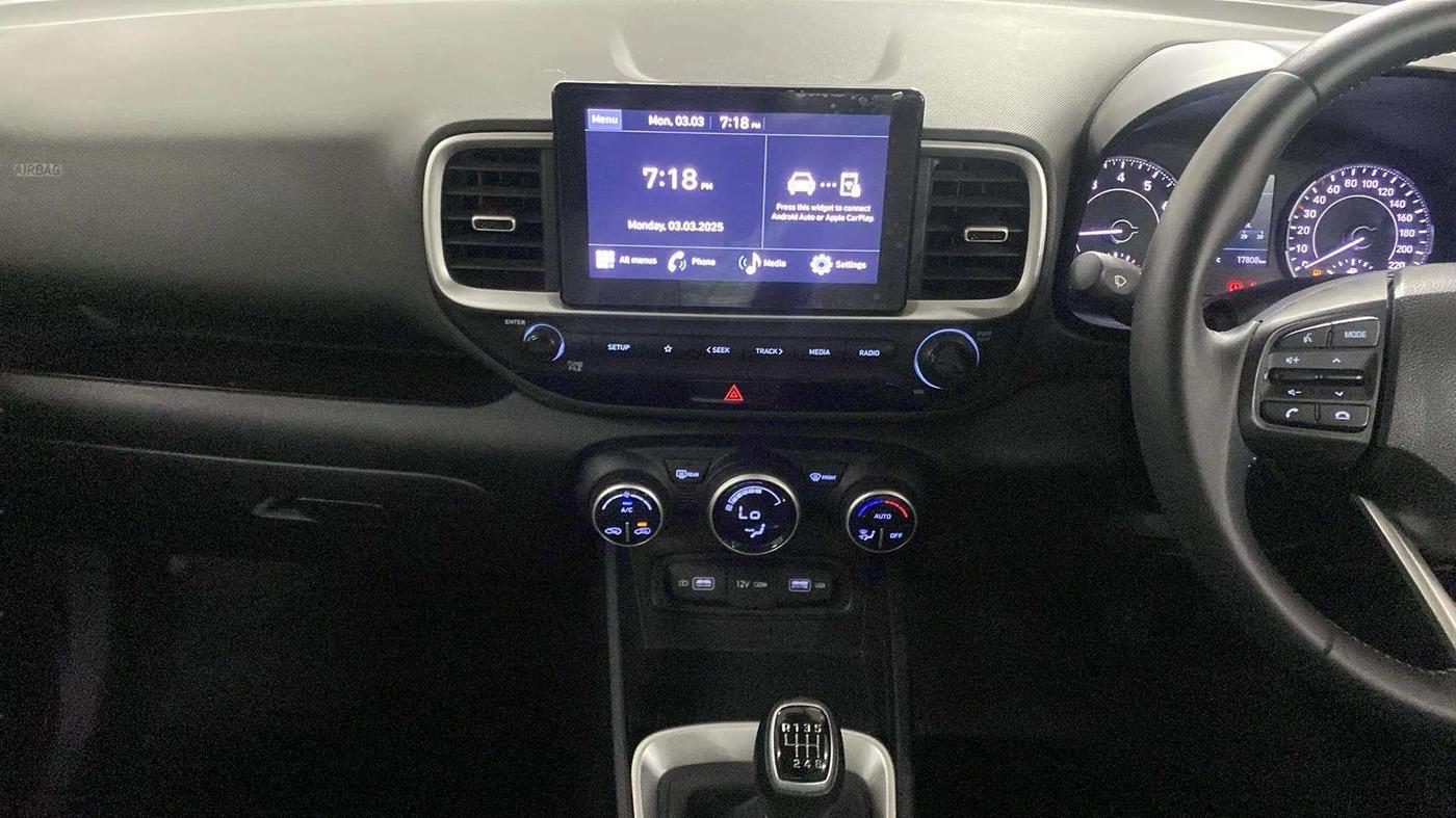 2021 Hyundai VENUE SX 1.0 TURBO IMT, Petrol, Manual, 17,887 km, Air Conditioner