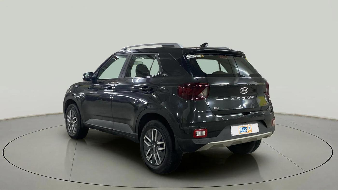 2021 Hyundai VENUE SX 1.0 TURBO IMT, Petrol, Manual, 17,887 km, Left Back Diagonal