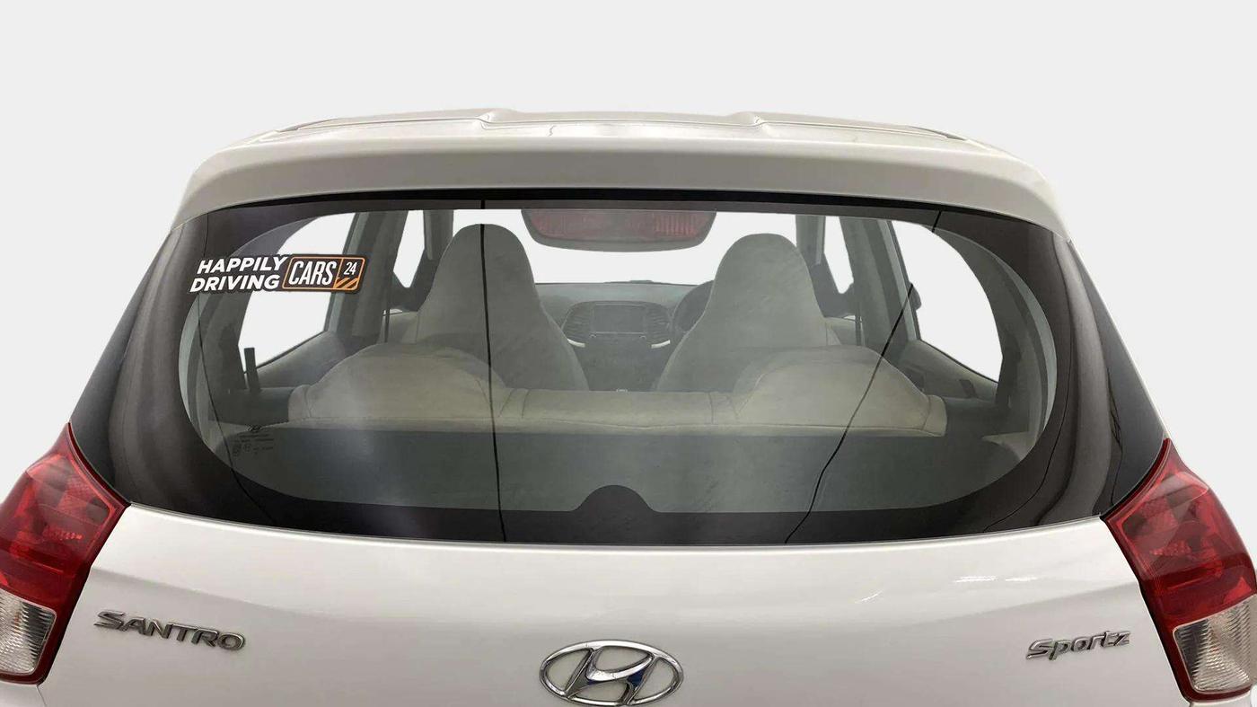 2020 Hyundai NEW SANTRO SPORTZ AMT, Petrol, Automatic, 19,745 km, Rear Windshield