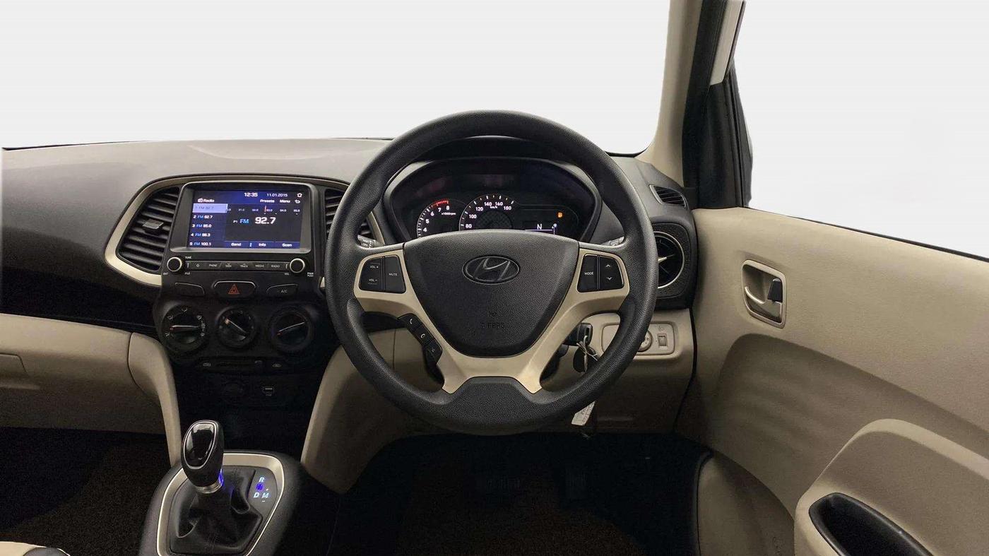 2020 Hyundai NEW SANTRO SPORTZ AMT, Petrol, Automatic, 19,745 km, Steering Wheel Close Up