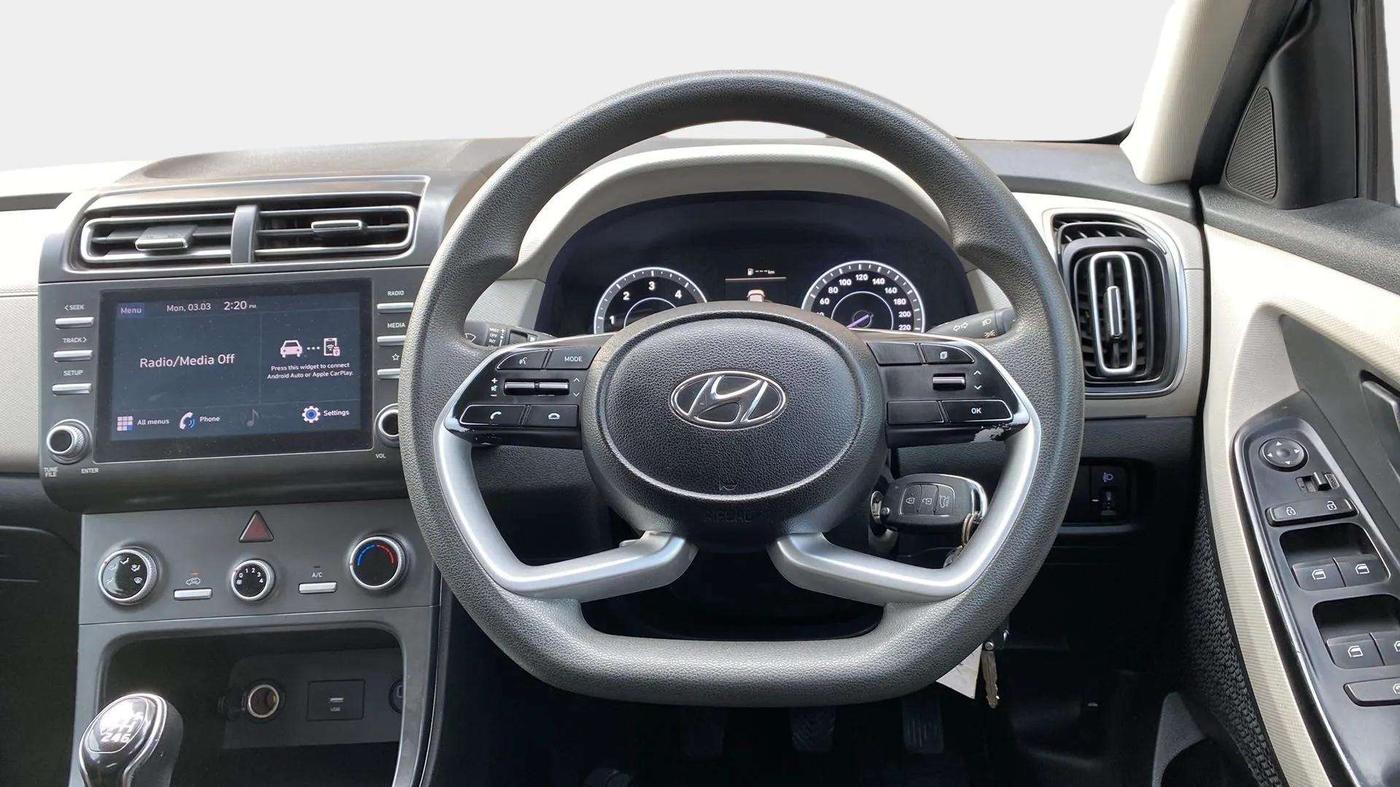 2022 Hyundai Creta EX 1.5 DIESEL, Diesel, Manual, 35,003 km, Steering Wheel Close Up