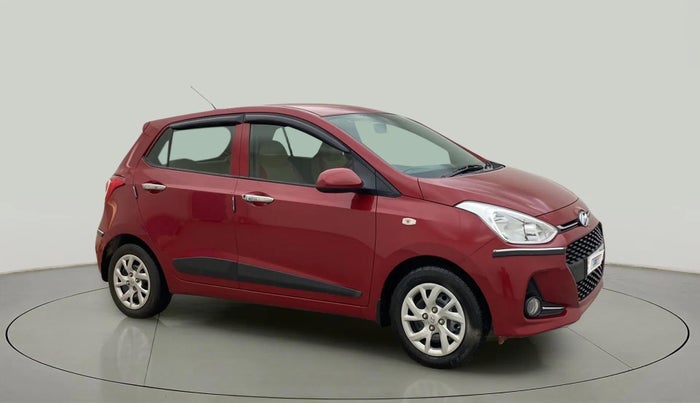 2018 Hyundai Grand i10 SPORTZ 1.2 KAPPA VTVT, Petrol, Manual, 33,477 km, Right Front Diagonal