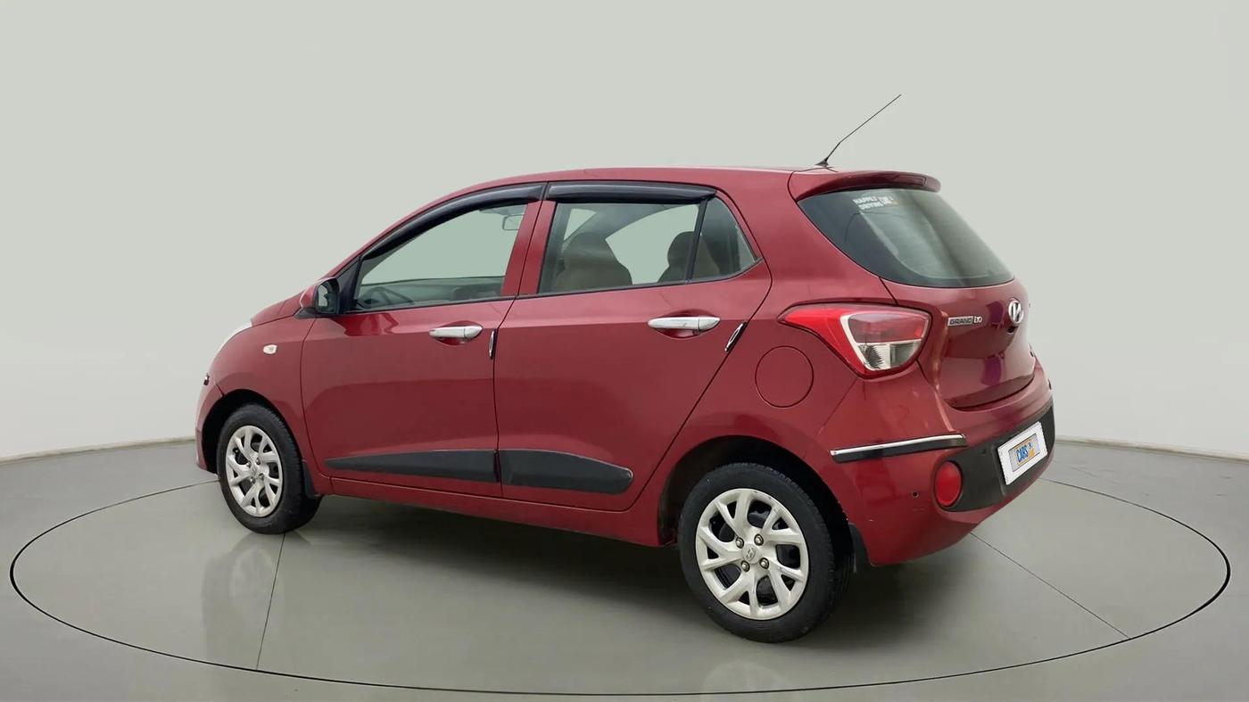 2018 Hyundai Grand i10 SPORTZ 1.2 KAPPA VTVT, Petrol, Manual, 33,525 km, Left Back Diagonal