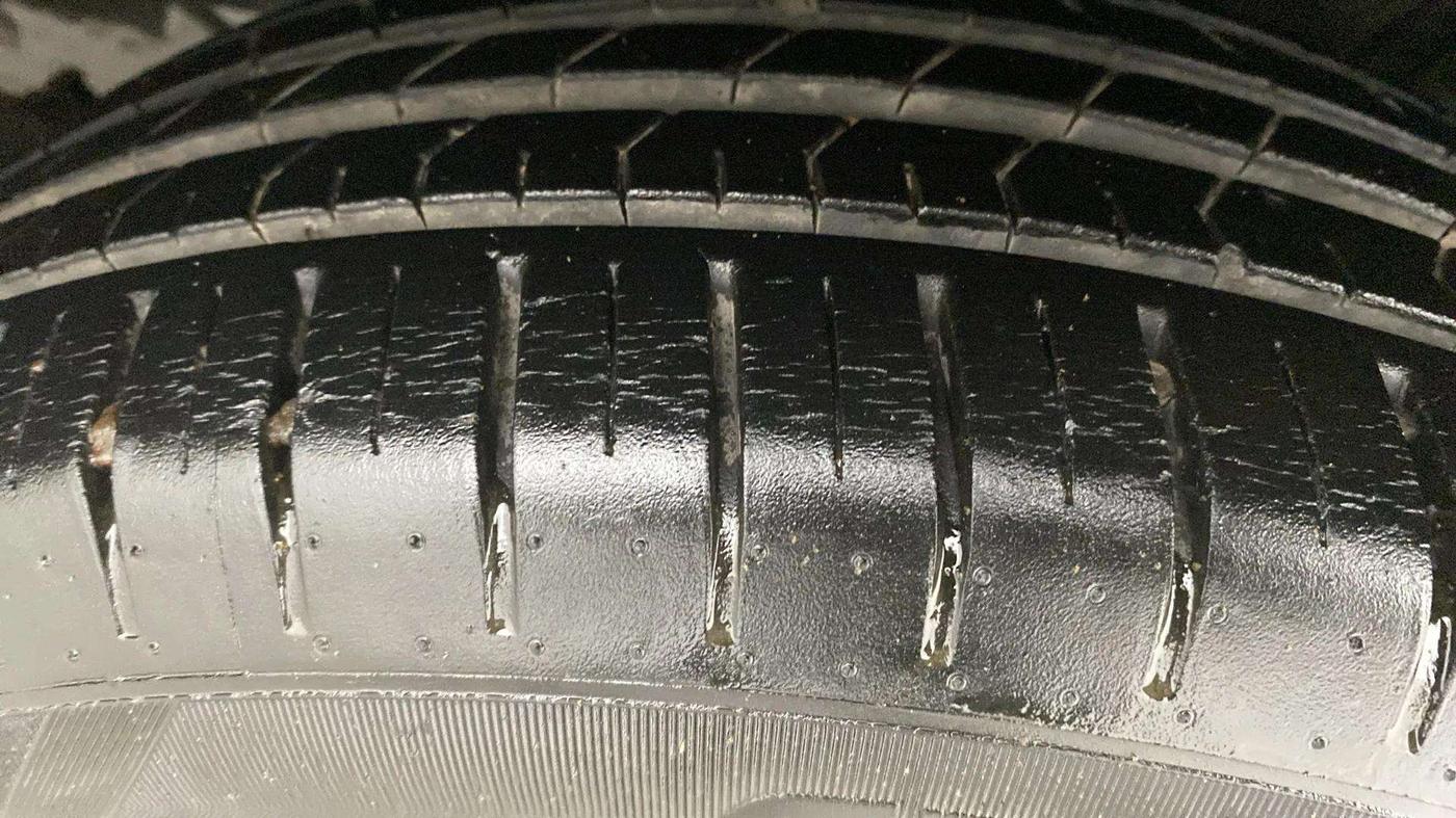 2020 Maruti Baleno ZETA CVT PETROL 1.2, Petrol, Automatic, 4,822 km, Left Rear Tyre Tread