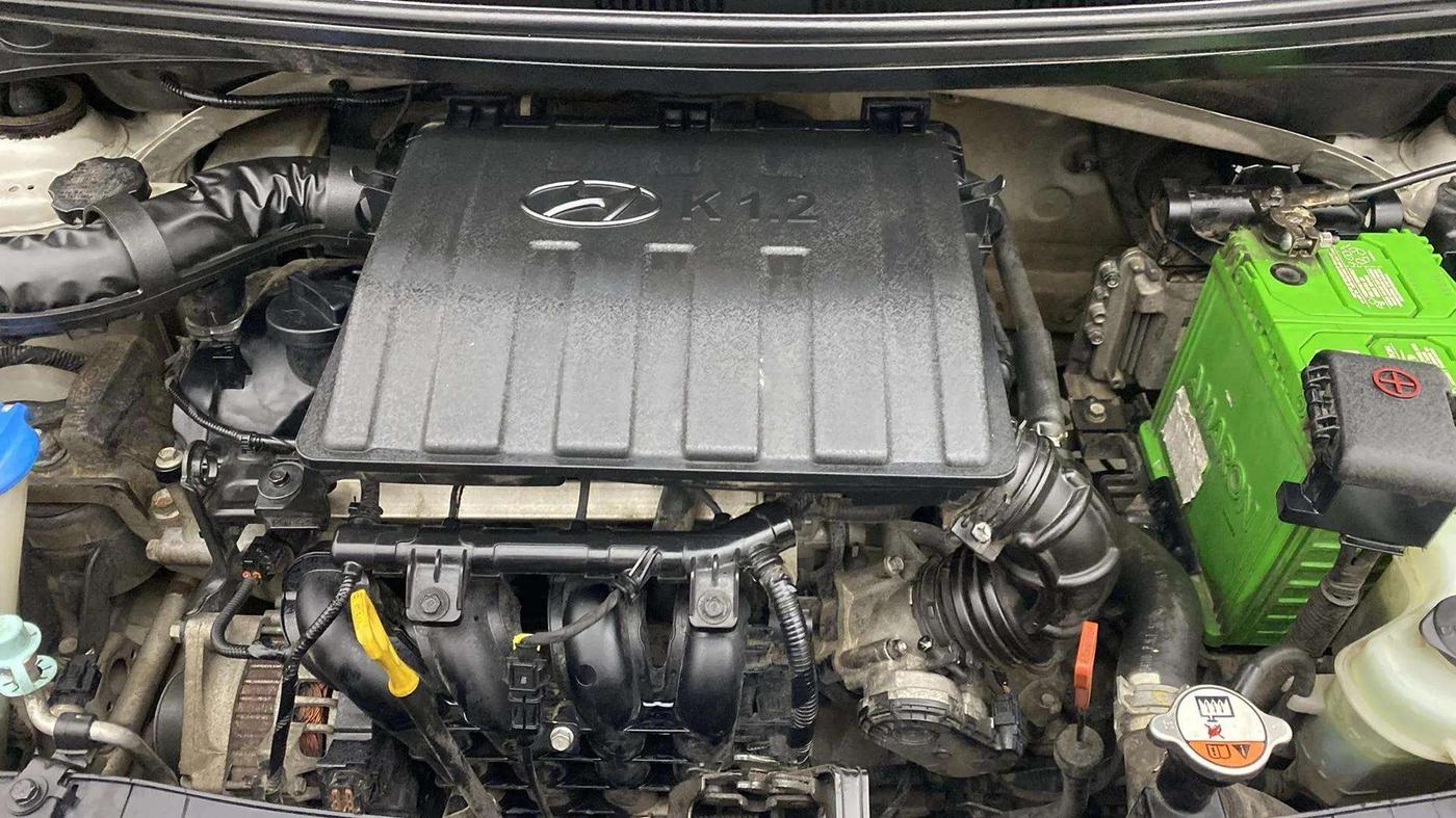 2016 Hyundai Grand i10 ASTA AT 1.2 KAPPA VTVT, Petrol, Automatic, 56,791 km, Engine View