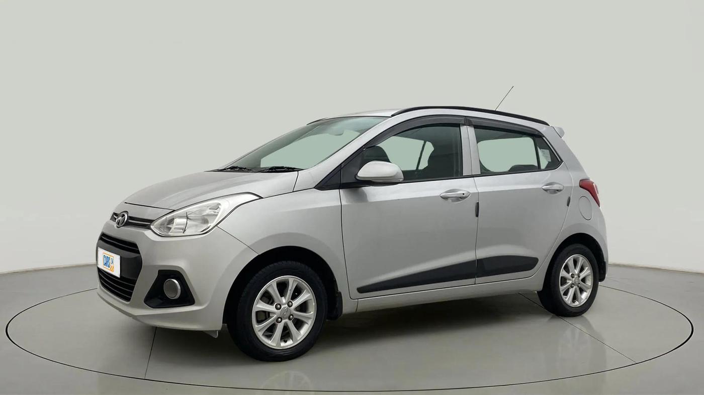 2016 Hyundai Grand i10 ASTA AT 1.2 KAPPA VTVT, Petrol, Automatic, 56,791 km, Left Front Diagonal