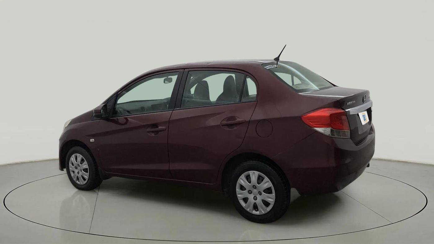 2015 Honda Amaze 1.2L I-VTEC S, Petrol, Manual, 73,771 km, Left Back Diagonal