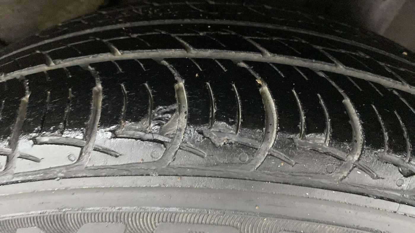 2015 Honda Amaze 1.2L I-VTEC S, Petrol, Manual, 73,771 km, Left Rear Tyre Tread