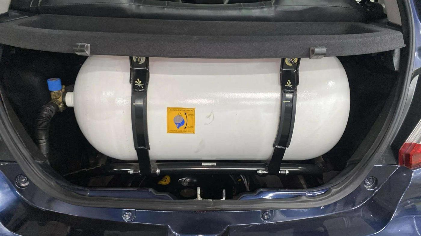 2022 Tata Tiago XT CNG, CNG, Manual, 40,779 km, Boot Inside