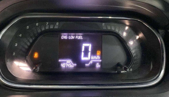 2022 Tata Tiago XT CNG, CNG, Manual, 40,720 km, Odometer Image