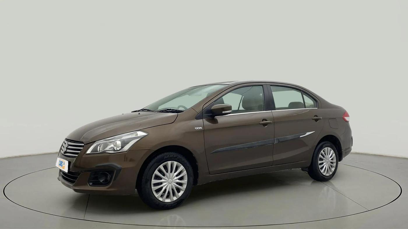 2016 Maruti Ciaz VDI+ SHVS, Diesel, Manual, 78,356 km, Left Front Diagonal