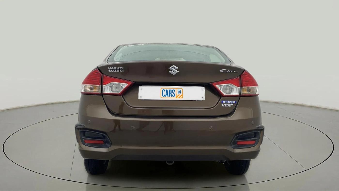 2016 Maruti Ciaz VDI+ SHVS, Diesel, Manual, 78,356 km, Back/Rear