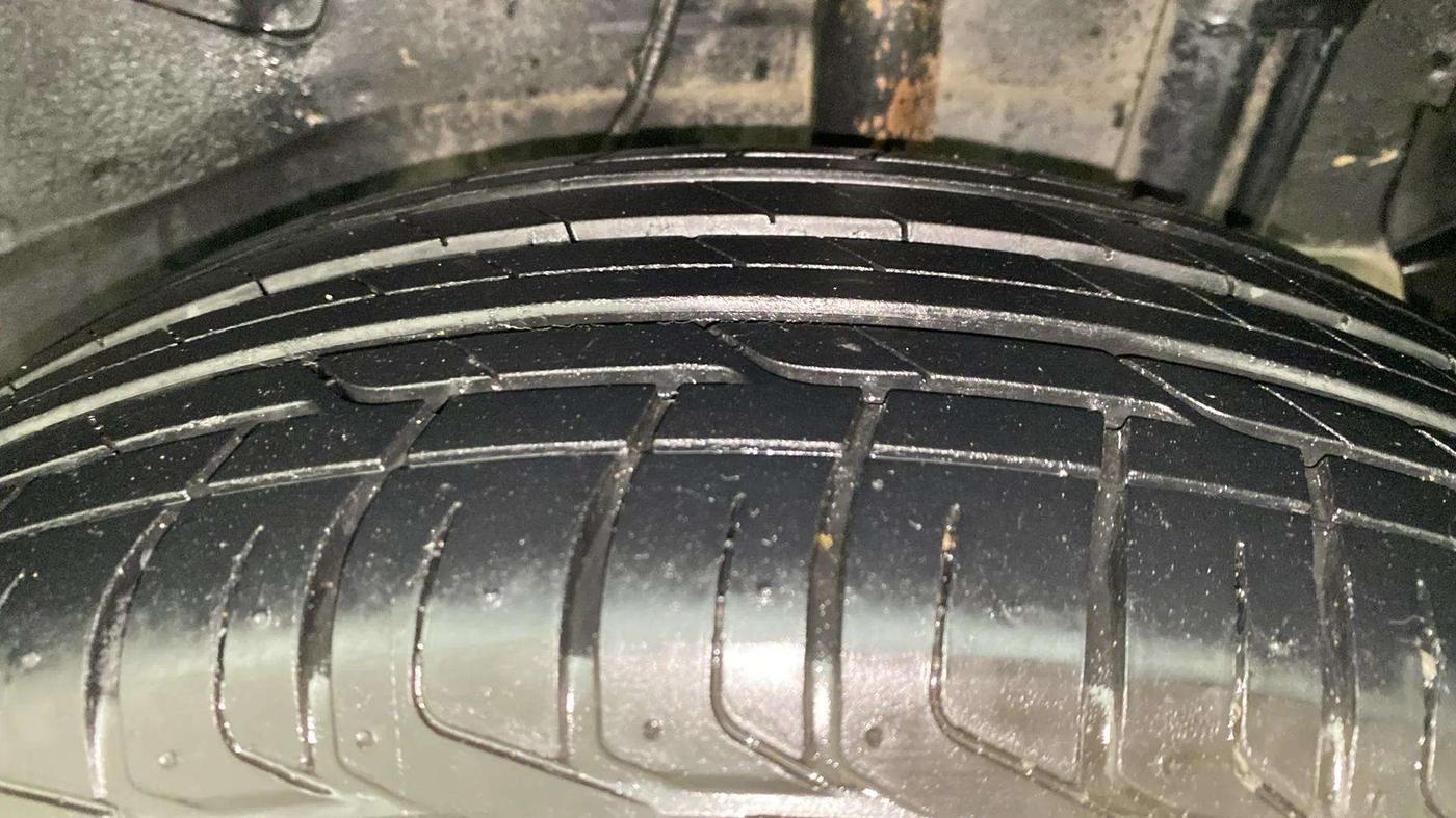 2023 Tata NEXON XM PETROL, Petrol, Manual, 70,390 km, Left Rear Tyre Tread