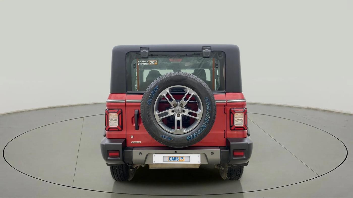 2022 Mahindra Thar LX PETROL HT 4WD AT, Petrol, Automatic, 13,490 km, Back/Rear