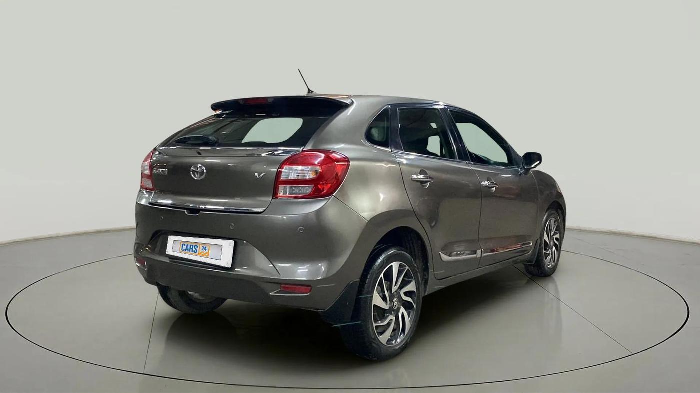 2019 Toyota Glanza V CVT, Petrol, Automatic, 35,492 km, Right Back Diagonal