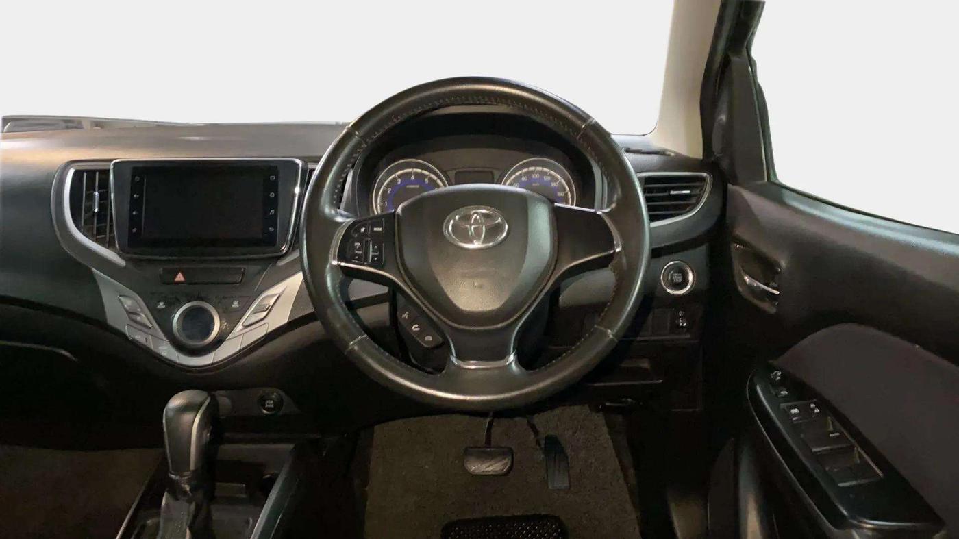 2019 Toyota Glanza V CVT, Petrol, Automatic, 35,492 km, Steering Wheel Close Up