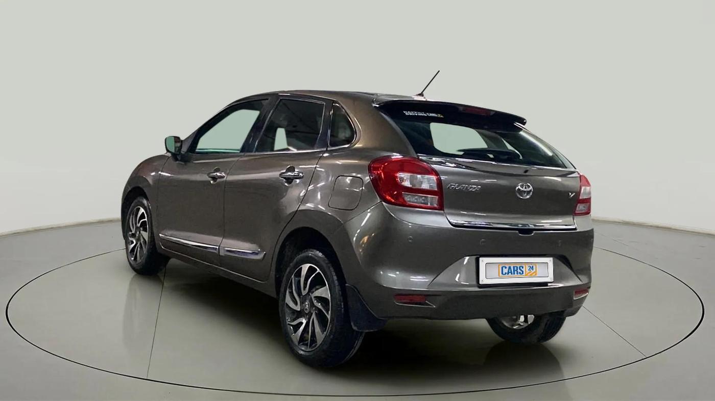 2019 Toyota Glanza V CVT, Petrol, Automatic, 35,492 km, Left Back Diagonal