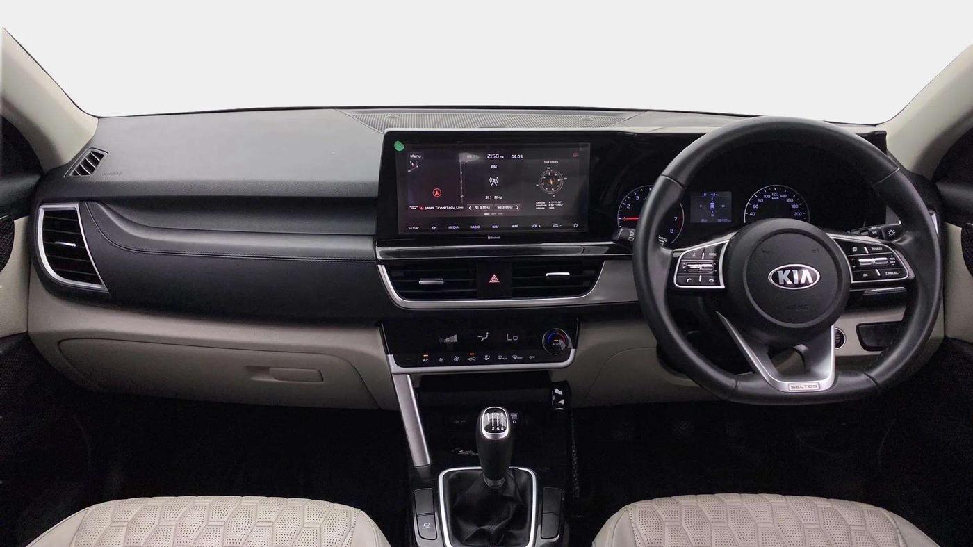 2020 KIA SELTOS HTX 1.5 PETROL, Petrol, Manual, 36,930 km, Dashboard