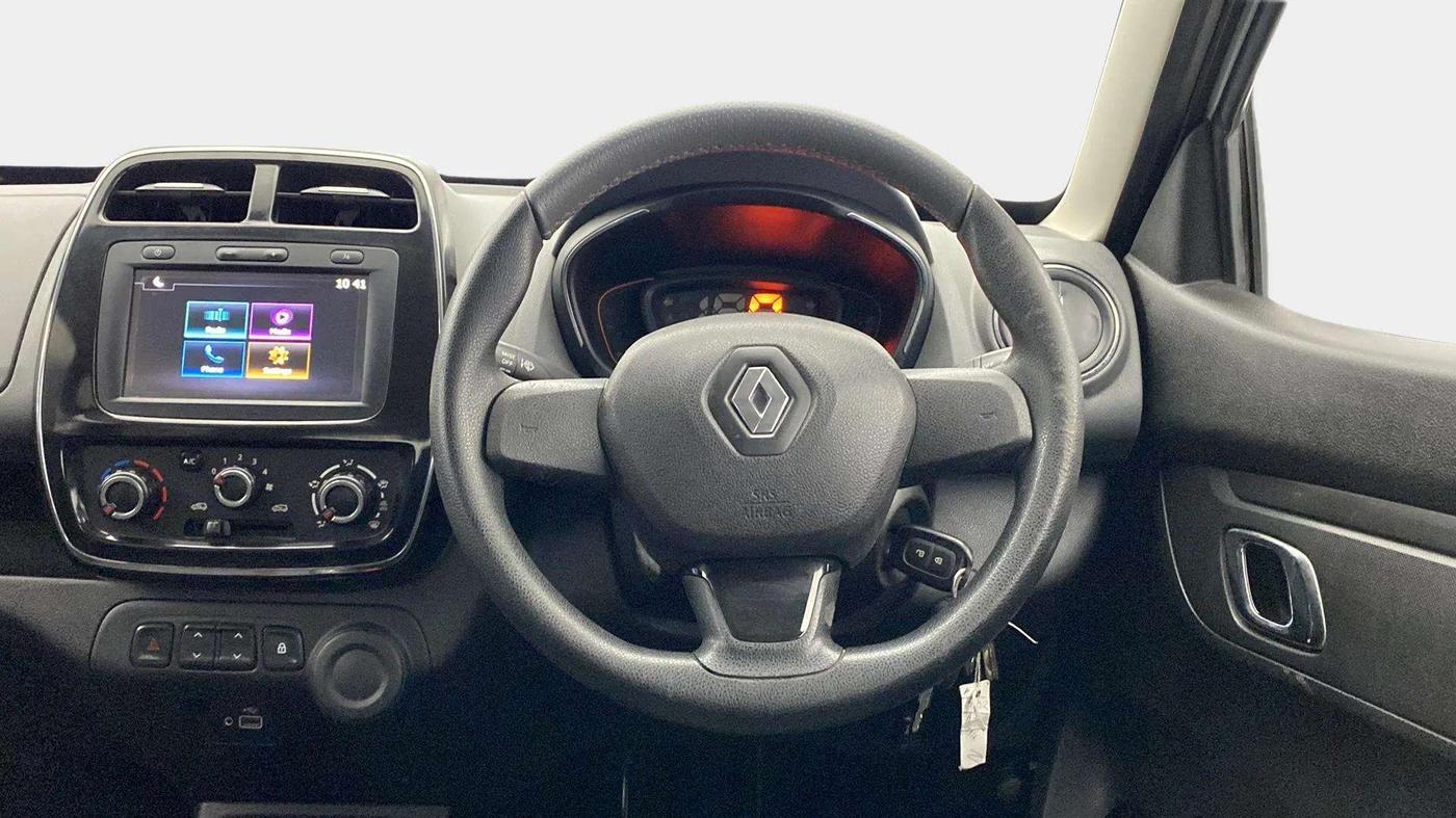 2019 Renault Kwid RXT 0.8 (O), Petrol, Manual, 15,678 km, Steering Wheel Close Up