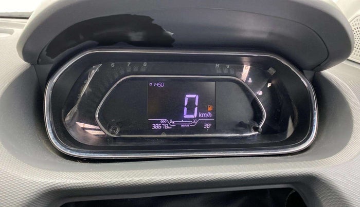 2020 Tata TIGOR XZ PLUS PETROL, Petrol, Manual, 38,672 km, Odometer Image