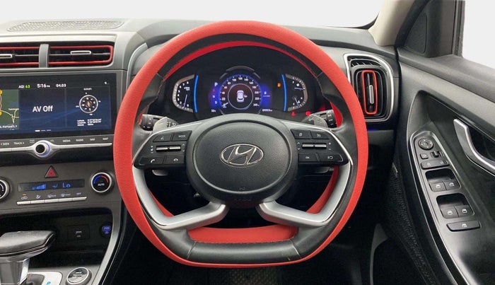 2020 Hyundai Creta SX (O) 1.4 TURBO DCT, Petrol, Automatic, 89,845 km, Steering Wheel Close Up