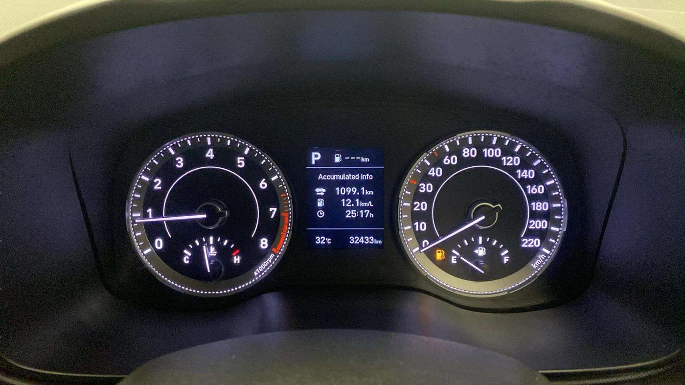 2019 Hyundai VENUE SX PLUS 1.0 TURBO DCT, Petrol, Automatic, 32,442 km, Odometer Image