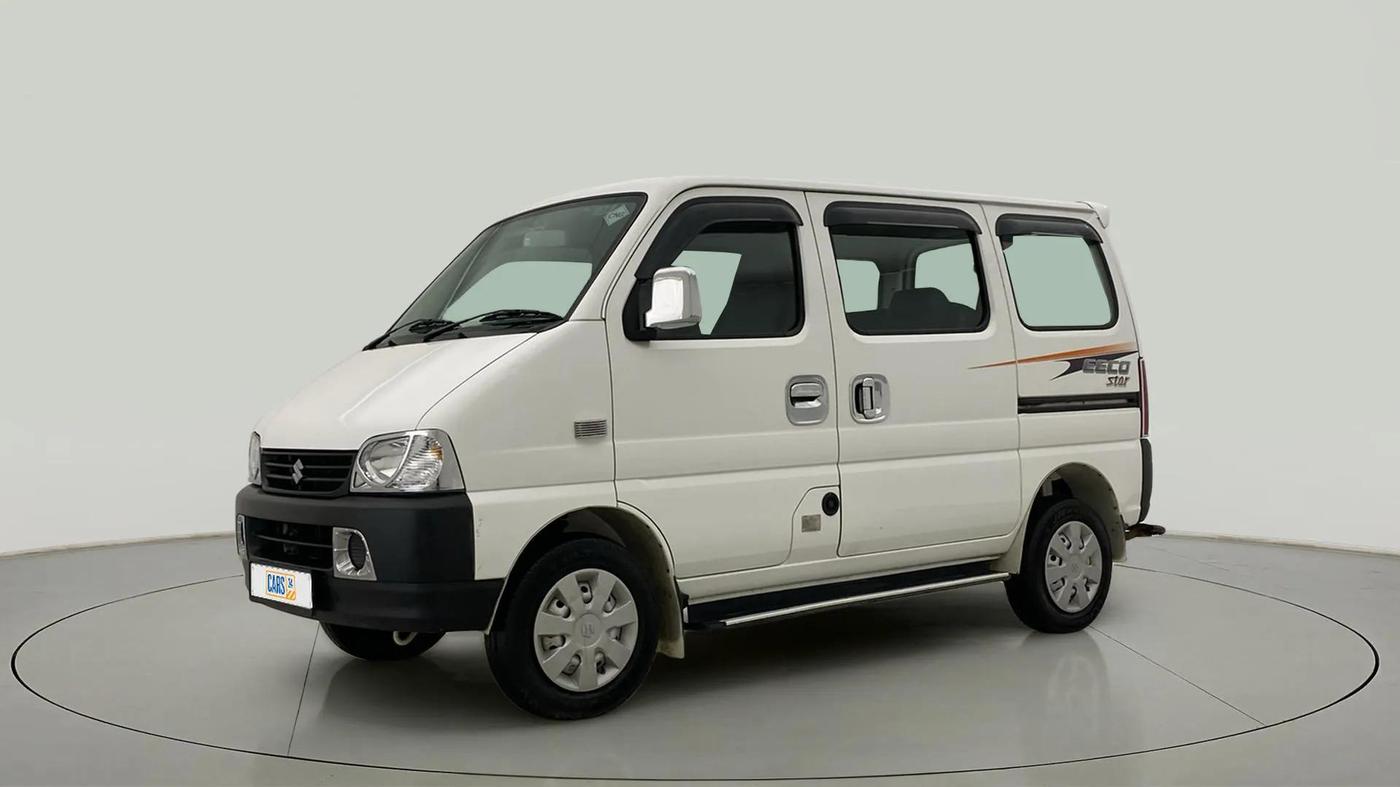 2023 Maruti Eeco 5 STR AC CNG, CNG, Manual, 37,216 km, Left Front Diagonal