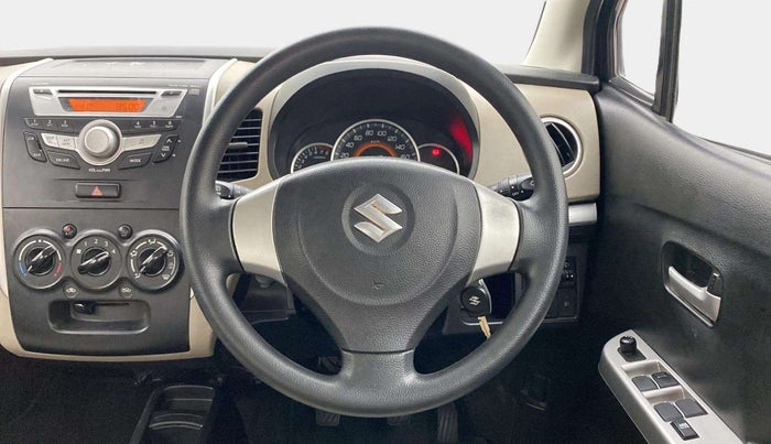 2015 Maruti Wagon R 1.0 VXI, Petrol, Manual, 37,378 km, Steering Wheel Close Up