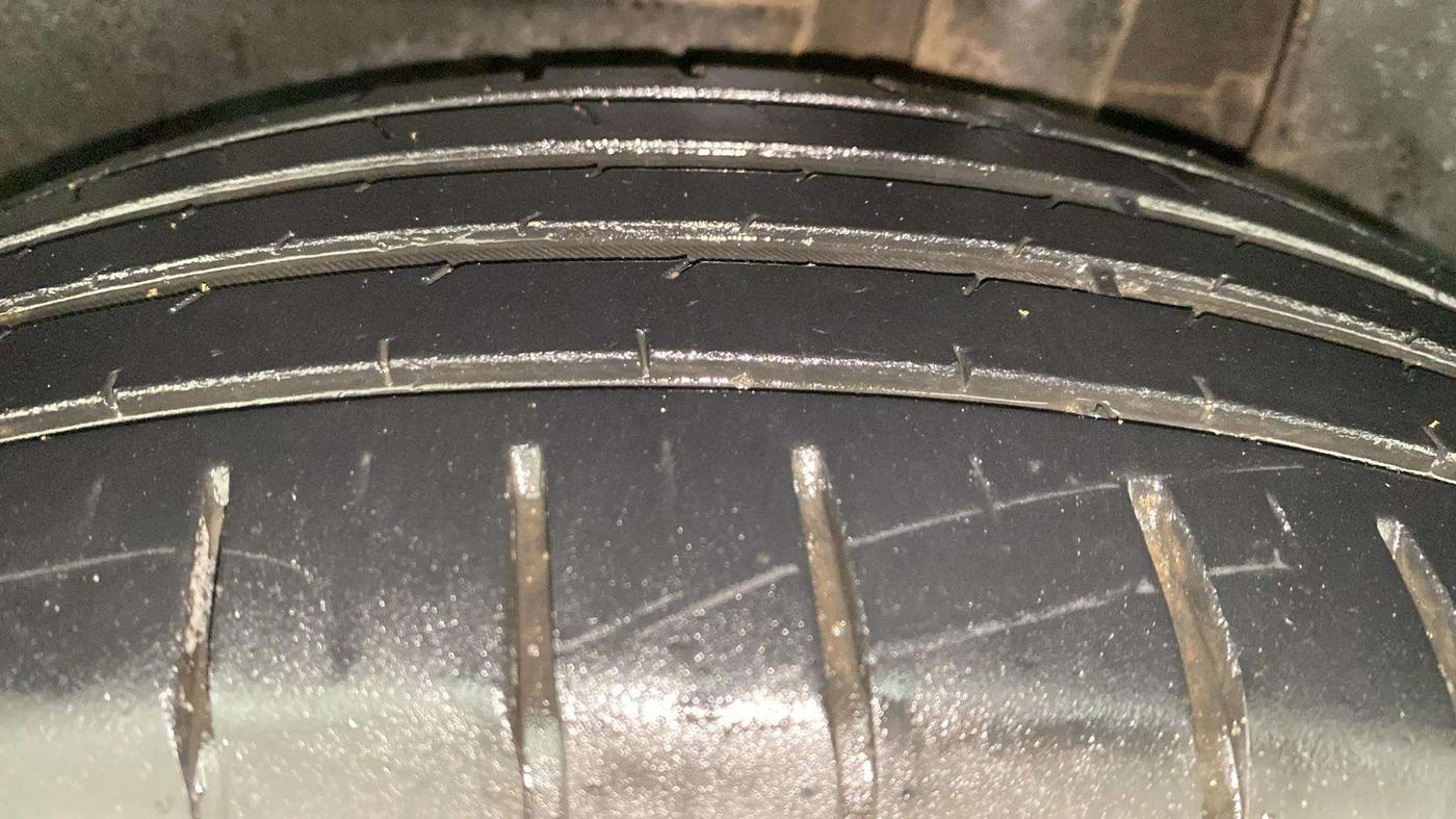 2023 Maruti Dzire ZXI Plus AMT, Petrol, Automatic, 11,679 km, Left Rear Tyre Tread